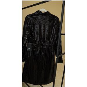 Bagatelle Collection Sparkly Black Cardigan